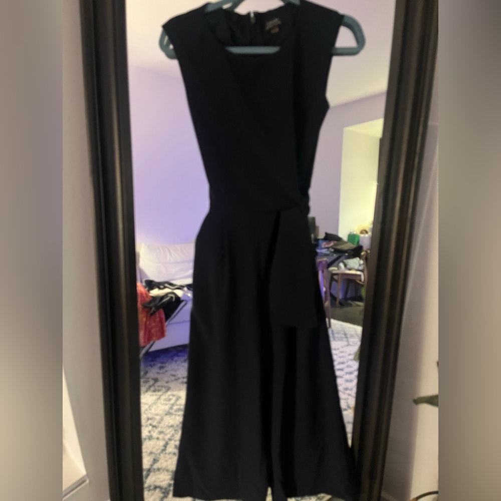 Tahari Blue Jumpsuit with Elegant Design
